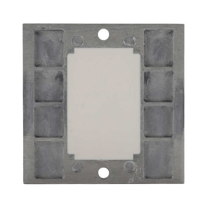 Color amarillo Reflectores solares de carretera IP68 impermeable 6pcs LED de alto brillo