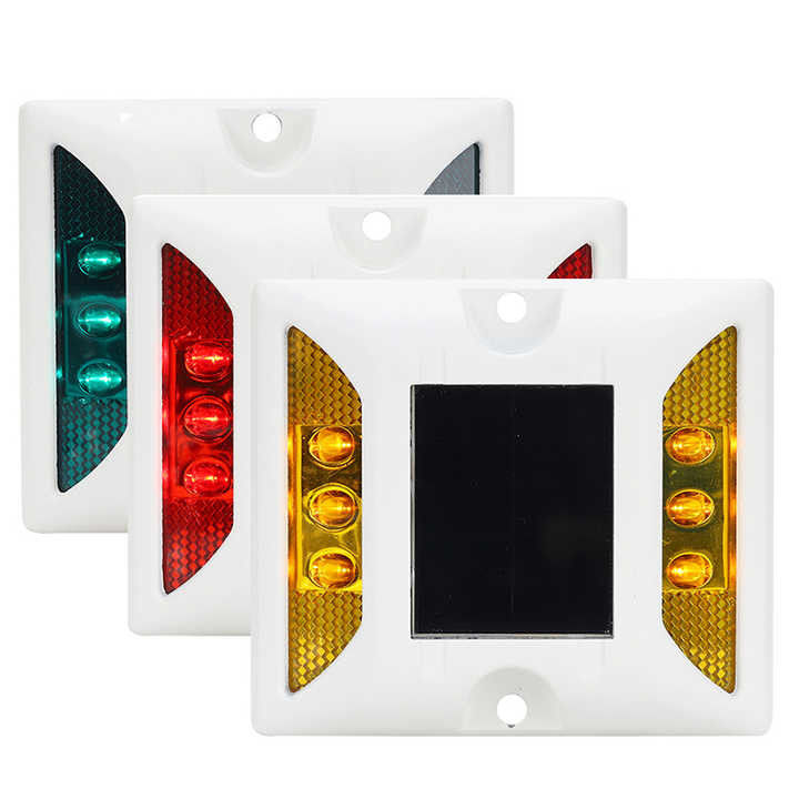125 * 110 * 25mm azul solar LED rodillos de carretera parpadeo del ojo del gato