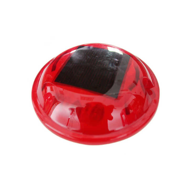 Resistente a la intemperie Ojos de gato solares Estrada de perchas Rojo Color de la carretera Perchas reflectantes