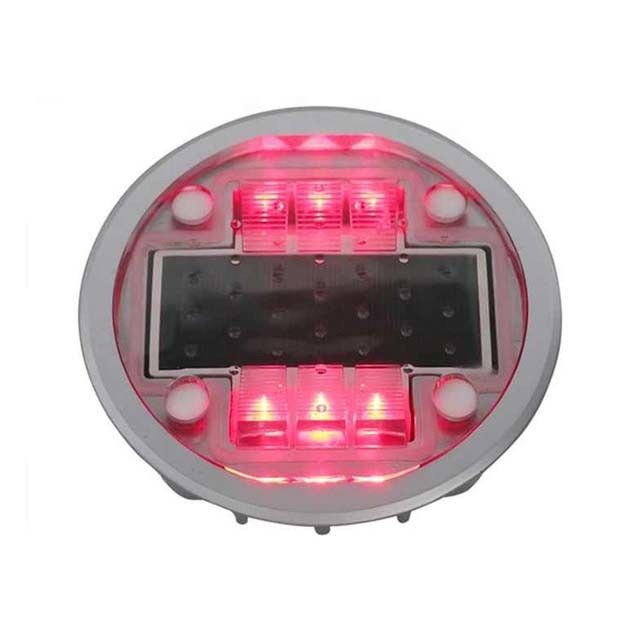 Marcadores de carretera solares de color LED rojo para la seguridad vial