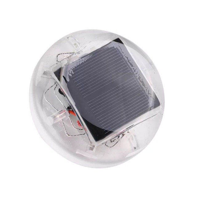 Marcadores de carretera amarillos de alta visibilidad 4V Anti UV PC Marcadores de carretera de plástico