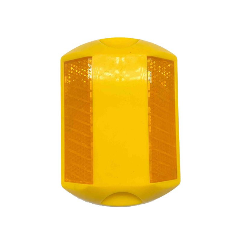 Reflectores de seguridad vial de doble cara Tipo reflectante ABS Cuerpo de plástico OEM