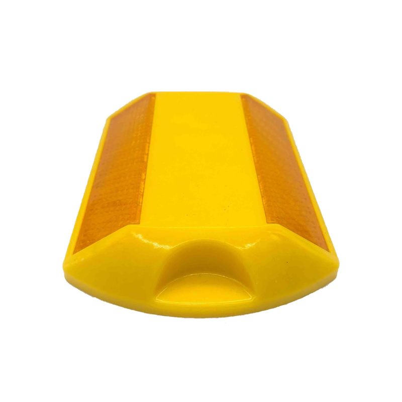 Reflectores de señales de tráfico de ojo de gato amarillo Reflector de ojo de gato amarillo para autopista