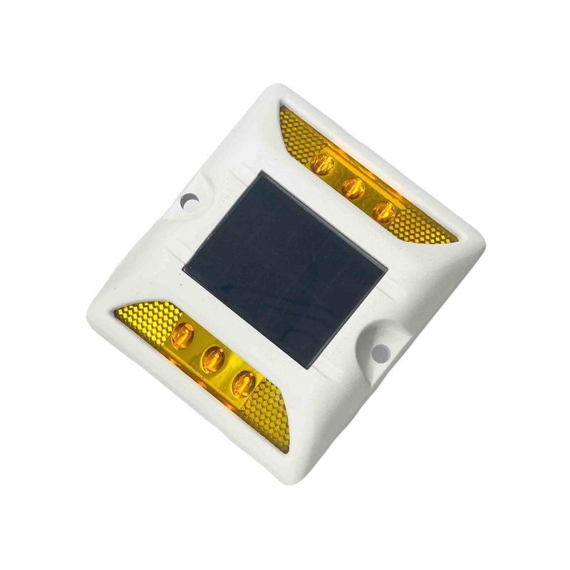 Anti UV PC LED solar reflectores de la carretera de los rodillos Marcador de pavimento solar personalizado