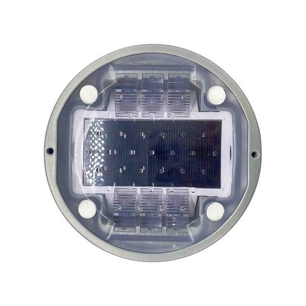 Aluminio IP68 Seguridad vial Luces de señalización solar de la carretera Luz intermitente LED Ojo de gato