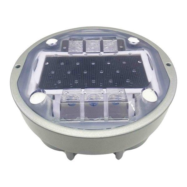 50mm de luz solar de la carretera de marcadores de luces blancos reflectores de la carretera de energía solar personalizado
