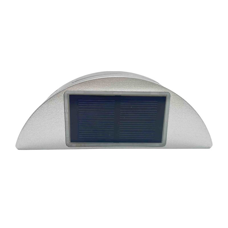 Lámparas de marcado de carretera de forma de media luna con luz solar