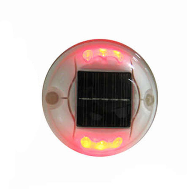 PC exterior de plástico de luz solar de la carretera de marcado luces de la carretera de lado ojo de gato LED automático