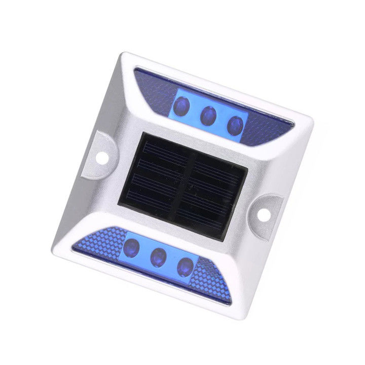 Luz de la carretera de LED solar de los talones de luz de la acera Marcador de seguridad vial reflejo ojos de gato