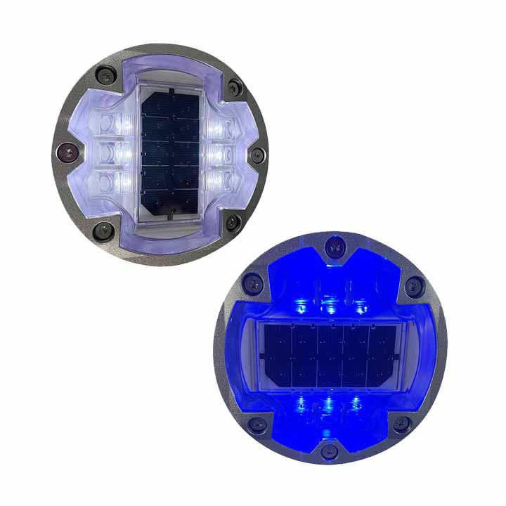 Lámparas de señalización solar LED IP68 Zebra Crossing Lámparas de pavimento LED