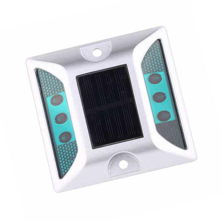 LED reflector de ojos de gato reflector IP68 de aluminio de un lado luz solar de carretera