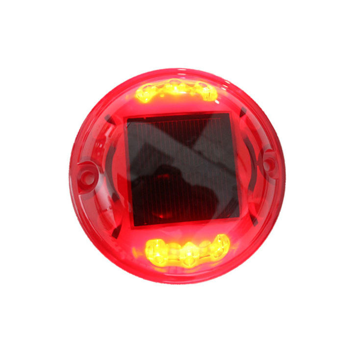 Materiales de PC IP68 Ojo redondo de gato Estrada Stud 360 grados Marcadores de pavimento Luz