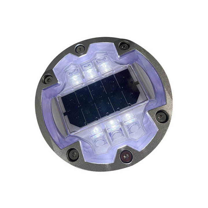 Solar Cat Eye Studs Reflector de aluminio para la carretera IP68 luz LED para el pavimento