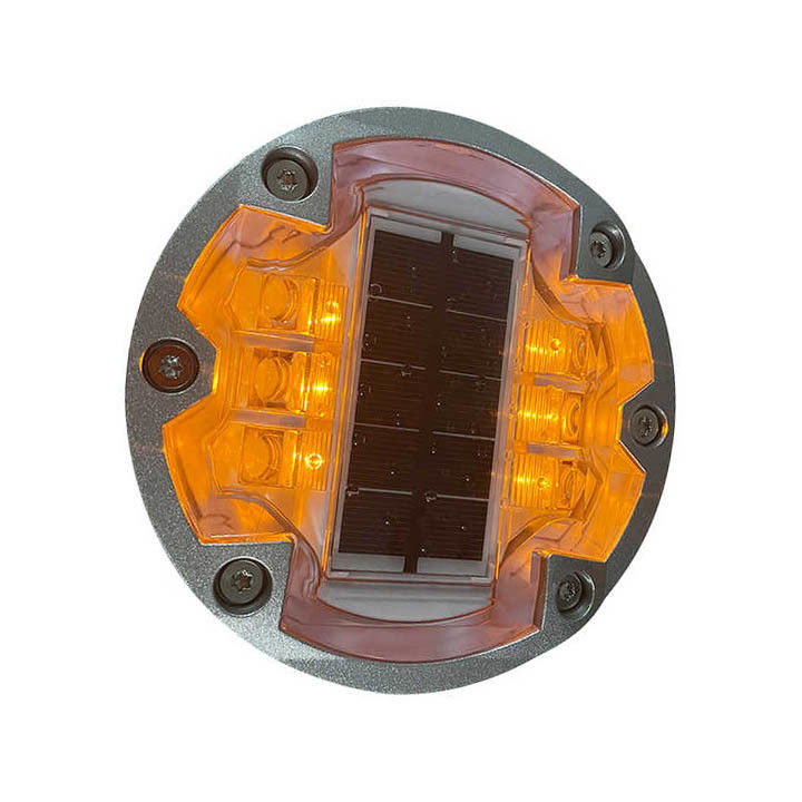 IP68 IL300 Luz solar LED para rodillos con energía solar Marcadores de pavimento para ojos de gato