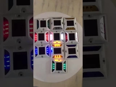 A104 40Tones de energía solar rodillos de carretera de aluminio de alta visibilidad luz de marcado de carretera