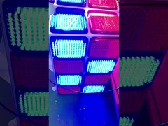 G101 Luces de tráfico solares impermeables con luz de advertencia de tránsito