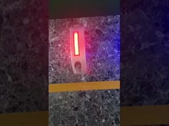 C102 Reflectores solares LED en forma de media luna 125*43*30mm para carreteras y camiones