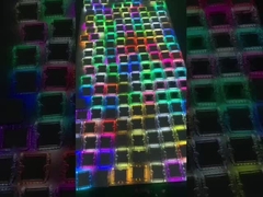 115*110*20mm Marcadores solares de la carretera Luces Capacidad de carga 20 toneladas Para la seguridad vial